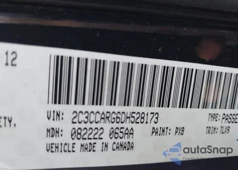 2013 Chrysler 300 Motown из США, поврежденный, VIN 2C3CCARG6DH528173